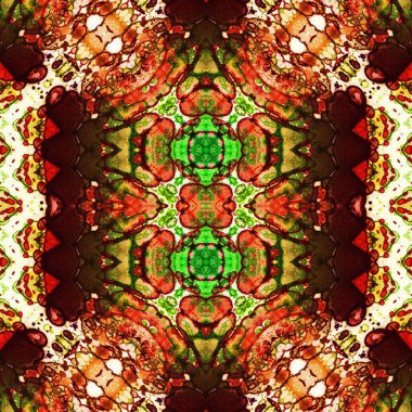 Kusursuz soyut desen. Kusursuz soyut bir arkaplan. Kaotik doku. Mandala