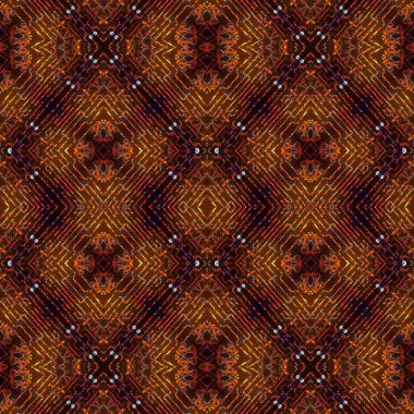 Kusursuz soyut desen. Kusursuz soyut bir arkaplan. Kaotik doku. Mandala