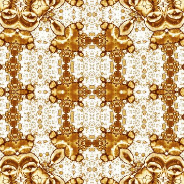 Kusursuz soyut desen. Kusursuz soyut bir arkaplan. Kaotik doku. Mandala