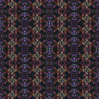Kusursuz soyut desen. Kusursuz soyut bir arkaplan. Kaotik doku. Mandala