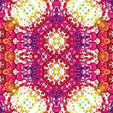 Kusursuz soyut desen. Kusursuz soyut bir arkaplan. Kaotik doku. Mandala