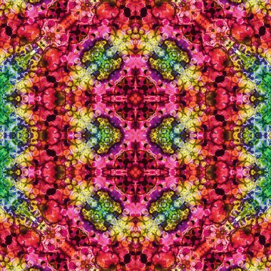 Kusursuz soyut desen. Kusursuz soyut bir arkaplan. Kaotik doku. Mandala