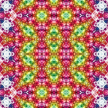 Kusursuz soyut desen. Kusursuz soyut bir arkaplan. Kaotik doku. Mandala