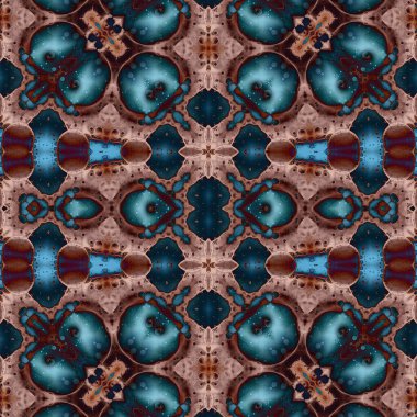 Kusursuz soyut desen. Kusursuz soyut bir arkaplan. Kaotik doku. Mandala