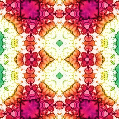 Kusursuz soyut desen. Kusursuz soyut bir arkaplan. Kaotik doku. Mandala