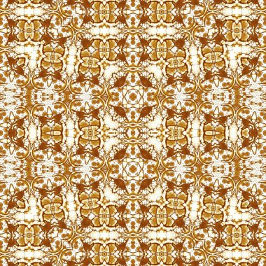 Kusursuz soyut desen. Kusursuz soyut bir arkaplan. Kaotik doku. Mandala