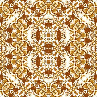 Kusursuz soyut desen. Kusursuz soyut bir arkaplan. Kaotik doku. Mandala