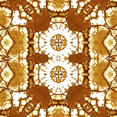 Kusursuz soyut desen. Kusursuz soyut bir arkaplan. Kaotik doku. Mandala