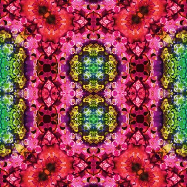 Kusursuz soyut desen. Kusursuz soyut bir arkaplan. Kaotik doku. Mandala