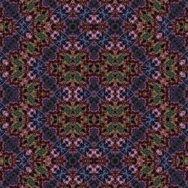 Kusursuz soyut desen. Kusursuz soyut bir arkaplan. Kaotik doku. Mandala