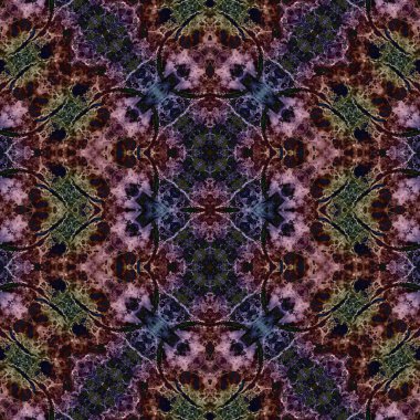 Kusursuz soyut desen. Kusursuz soyut bir arkaplan. Kaotik doku. Mandala