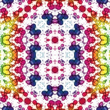 Kusursuz soyut desen. Kusursuz soyut bir arkaplan. Kaotik doku. Mandala