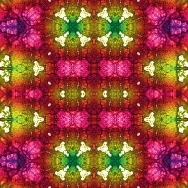 Kusursuz soyut desen. Kusursuz soyut bir arkaplan. Kaotik doku. Mandala