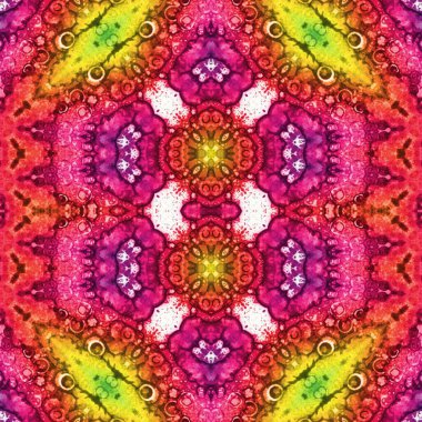 Kusursuz soyut desen. Kusursuz soyut bir arkaplan. Kaotik doku. Mandala