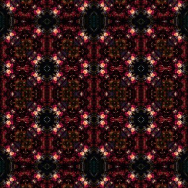 Kusursuz soyut desen. Kusursuz soyut bir arkaplan. Kaotik doku. Mandala