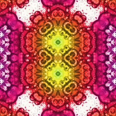 Kusursuz soyut desen. Kusursuz soyut bir arkaplan. Kaotik doku. Mandala