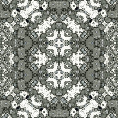 Kusursuz soyut desen. Kusursuz soyut bir arkaplan. Kaotik doku. Mandala