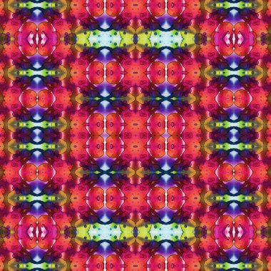 Kusursuz soyut desen. Kusursuz soyut bir arkaplan. Kaotik doku. Mandala