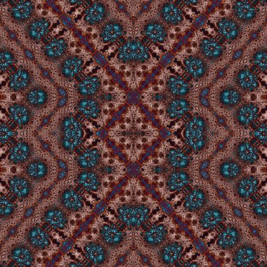 Kusursuz soyut desen. Kusursuz soyut bir arkaplan. Kaotik doku. Mandala