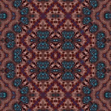 Kusursuz soyut desen. Kusursuz soyut bir arkaplan. Kaotik doku. Mandala