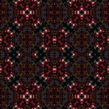 Kusursuz soyut desen. Kusursuz soyut bir arkaplan. Kaotik doku. Mandala