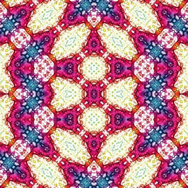 Kusursuz soyut desen. Kusursuz soyut bir arkaplan. Kaotik doku. Mandala