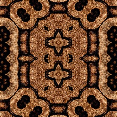 Kusursuz soyut desen. Kusursuz soyut bir arkaplan. Kaotik doku. Mandala