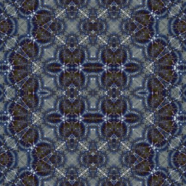 Seamless abstract pattern. Seamless abstract background. Chaotic texture. Mandala