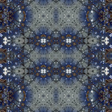 Kusursuz soyut desen. Kusursuz soyut bir arkaplan. Kaotik doku. Mandala