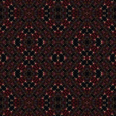 Kusursuz soyut desen. Kusursuz soyut bir arkaplan. Kaotik doku. Mandala