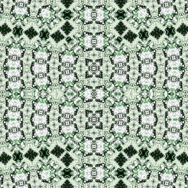 Kusursuz soyut desen. Kusursuz soyut bir arkaplan. Kaotik doku. Mandala