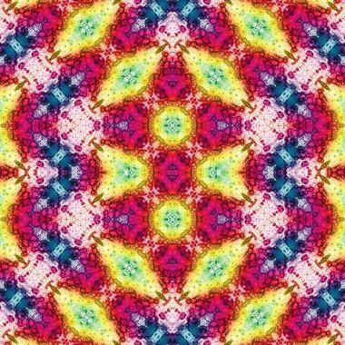 Kusursuz soyut desen. Kusursuz soyut bir arkaplan. Kaotik doku. Mandala