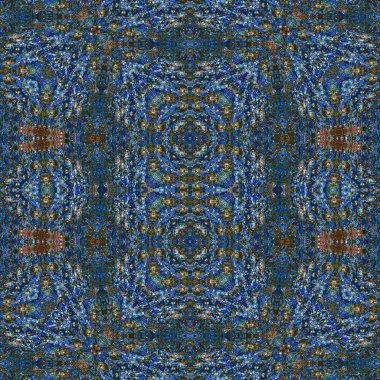 Kusursuz soyut desen. Kusursuz soyut bir arkaplan. Kaotik doku. Mandala