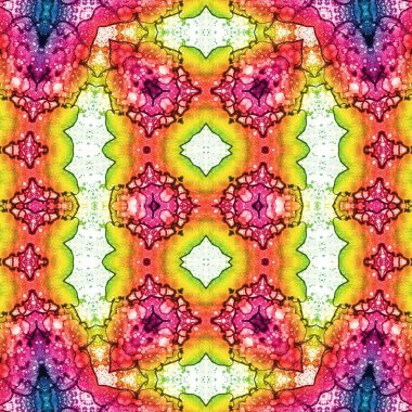 Kusursuz soyut desen. Kusursuz soyut bir arkaplan. Kaotik doku. Mandala