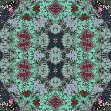 Kusursuz soyut desen. Kusursuz soyut bir arkaplan. Kaotik doku. Mandala