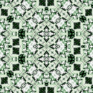 Kusursuz soyut desen. Kusursuz soyut bir arkaplan. Kaotik doku. Mandala