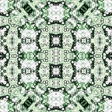 Kusursuz soyut desen. Kusursuz soyut bir arkaplan. Kaotik doku. Mandala