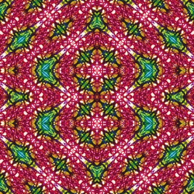 Kusursuz soyut desen. Kusursuz soyut bir arkaplan. Kaotik doku. Mandala