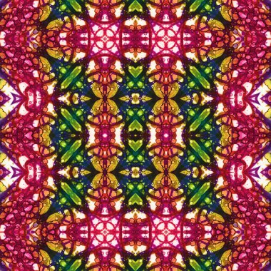 Kusursuz soyut desen. Kusursuz soyut bir arkaplan. Kaotik doku. Mandala