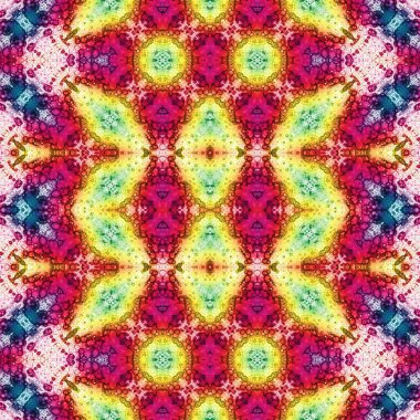 Kusursuz soyut desen. Kusursuz soyut bir arkaplan. Kaotik doku. Mandala