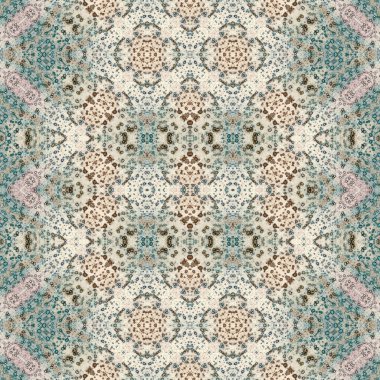 Kusursuz soyut desen. Kusursuz soyut bir arkaplan. Kaotik doku. Mandala