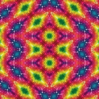 Kusursuz soyut desen. Kusursuz soyut bir arkaplan. Kaotik doku. Mandala