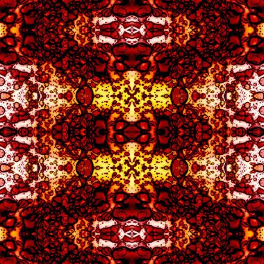 Kusursuz soyut desen. Kusursuz soyut bir arkaplan. Kaotik doku. Mandala