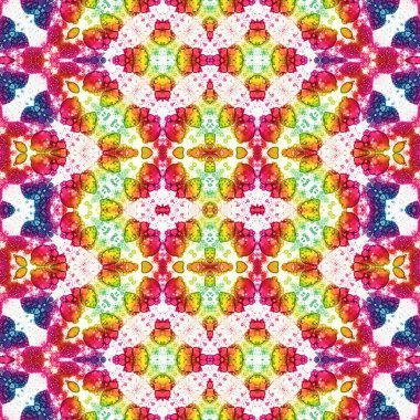 Kusursuz soyut desen. Kusursuz soyut bir arkaplan. Kaotik doku. Mandala