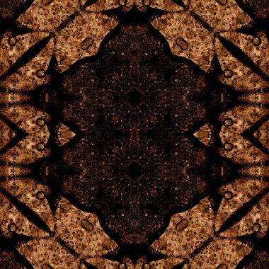 Kusursuz soyut desen. Kusursuz soyut bir arkaplan. Kaotik doku. Mandala