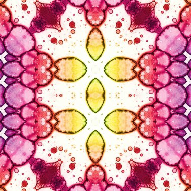 Kusursuz soyut desen. Kusursuz soyut bir arkaplan. Kaotik doku. Mandala