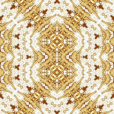 Kusursuz soyut desen. Kusursuz soyut bir arkaplan. Kaotik doku. Mandala