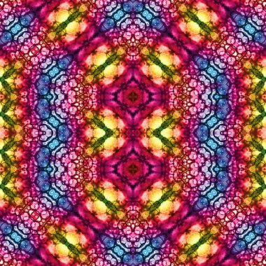 Kusursuz soyut desen. Kusursuz soyut bir arkaplan. Kaotik doku. Mandala