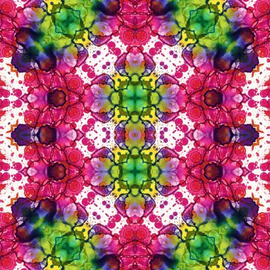 Kusursuz soyut desen. Kusursuz soyut bir arkaplan. Kaotik doku. Mandala