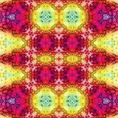 Kusursuz soyut desen. Kusursuz soyut bir arkaplan. Kaotik doku. Mandala